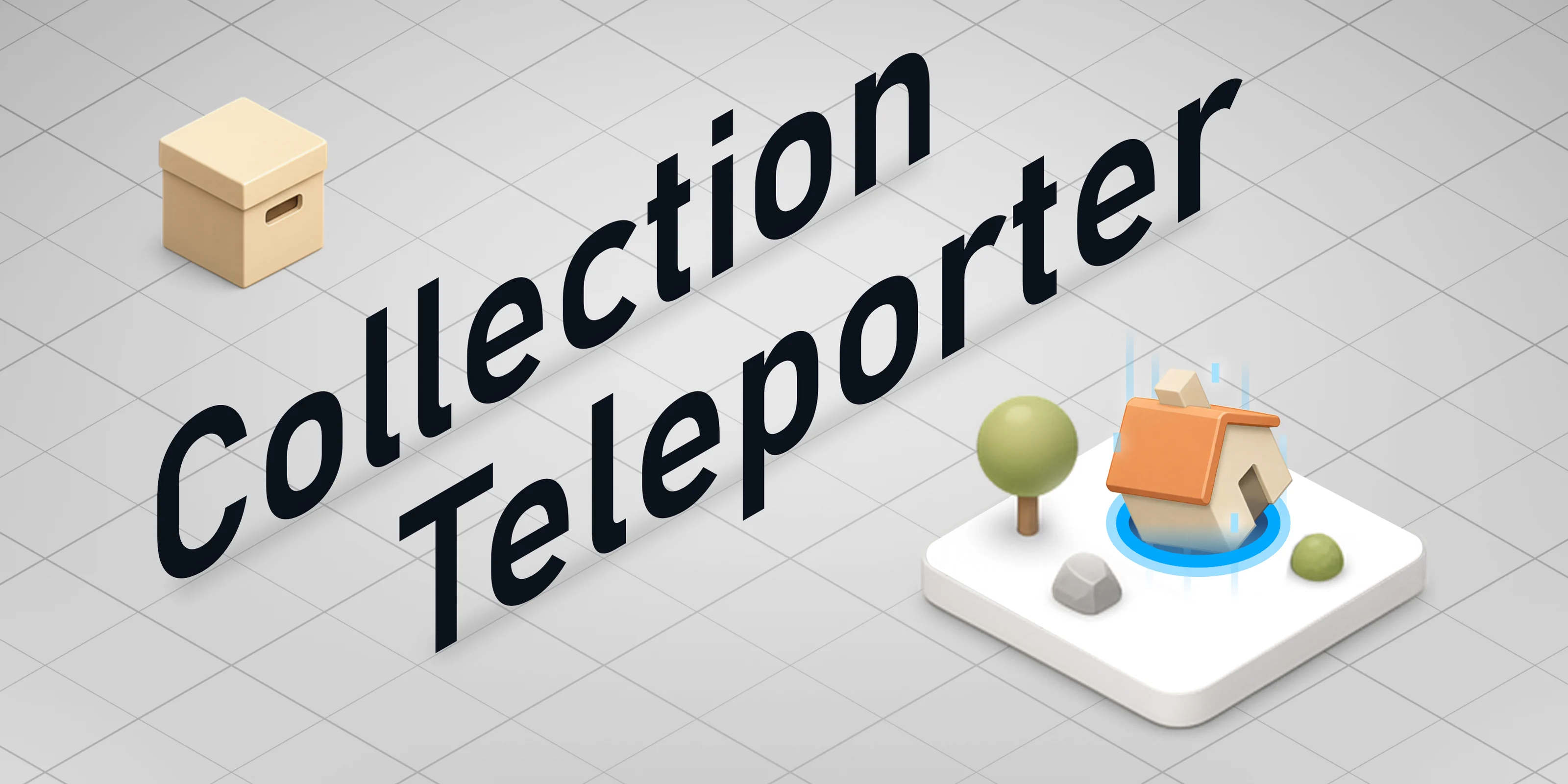 Collection Teleporter: a Blender addon for scenes that got too big