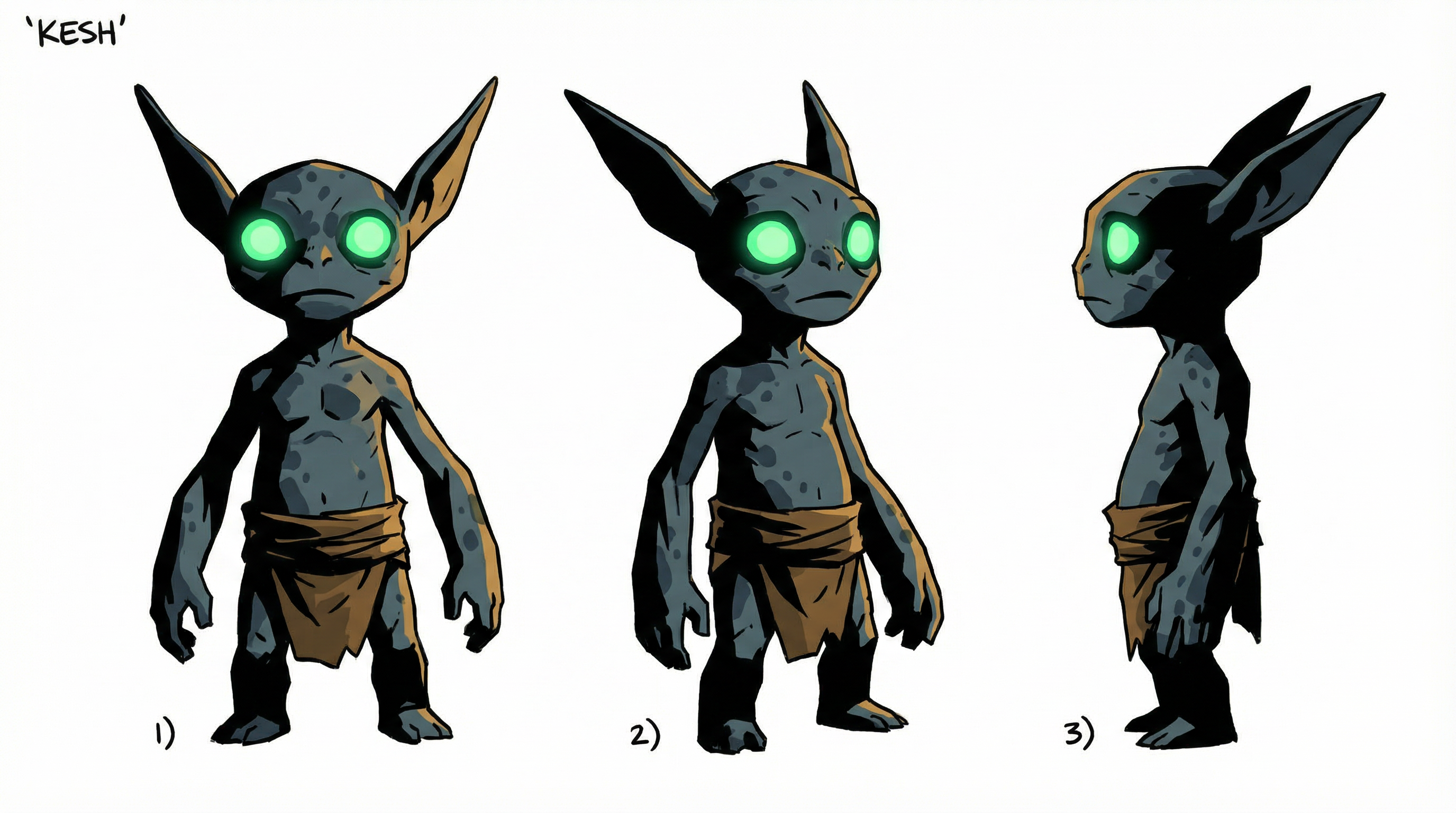 Kesh — Character sheet généré par IA