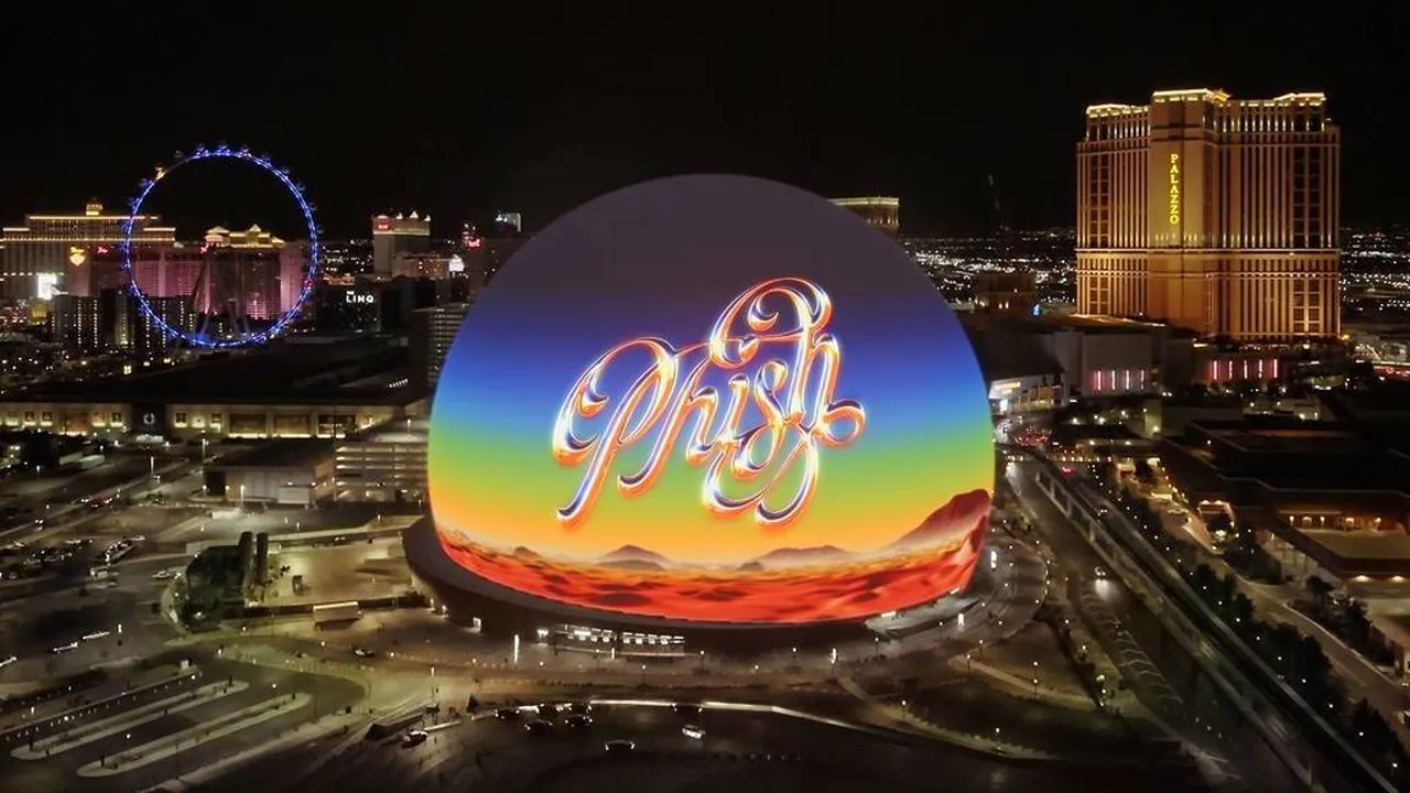 Phish Sphere exterior